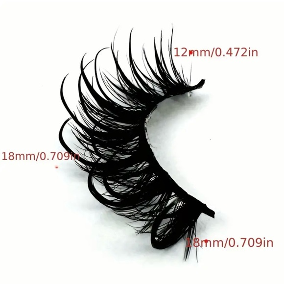 💜 6 Pairs of Fluffy Full 3D Eyelashes 💜 - Picture 5 of 10